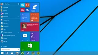 The new Start menu is here