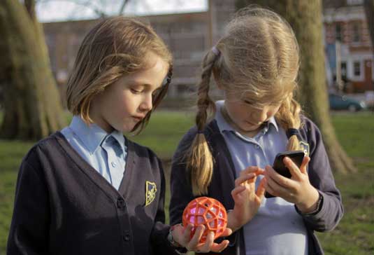 It's a ball for the smartphone generation