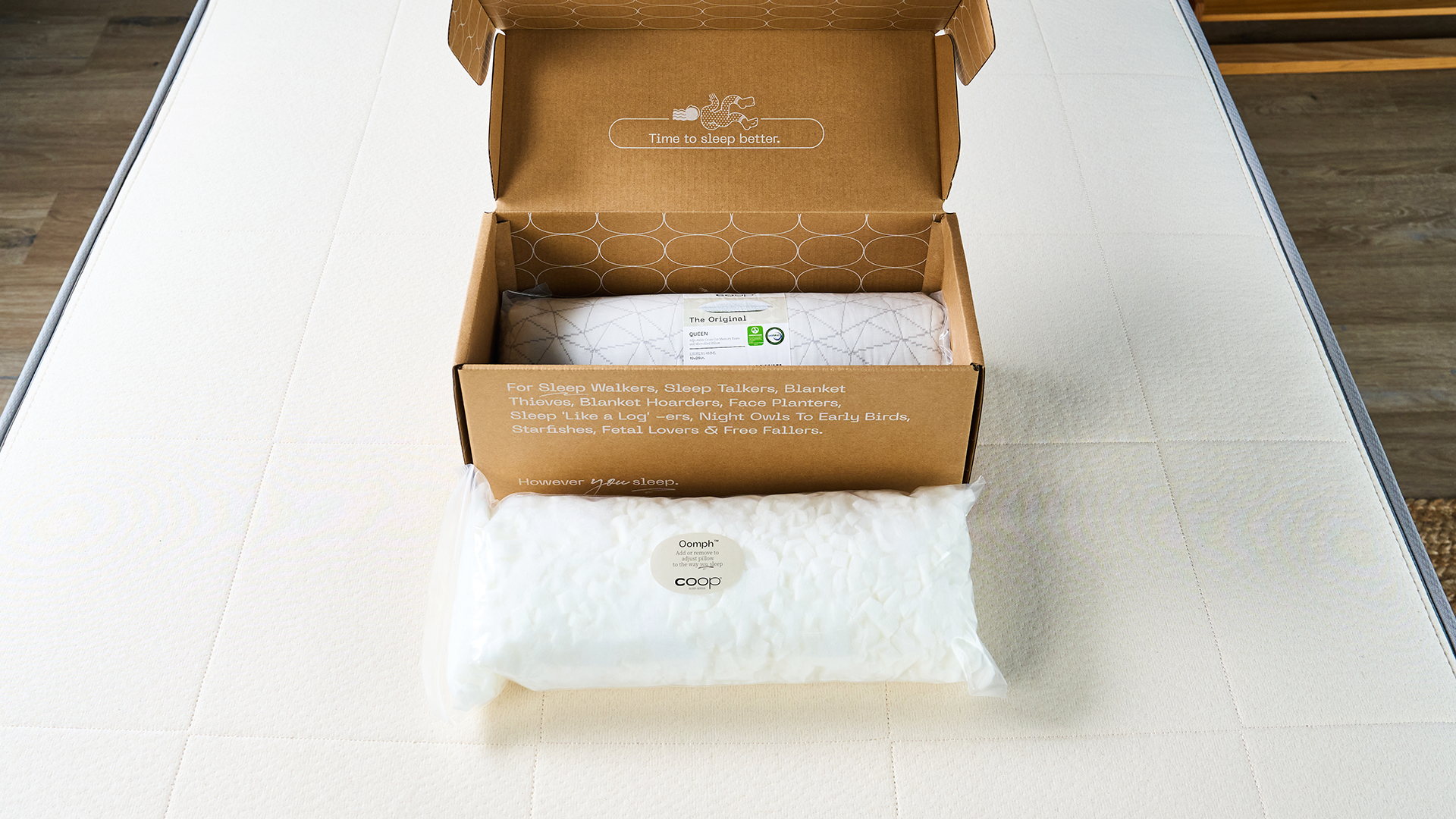 Coop Original Adjustable pillow details