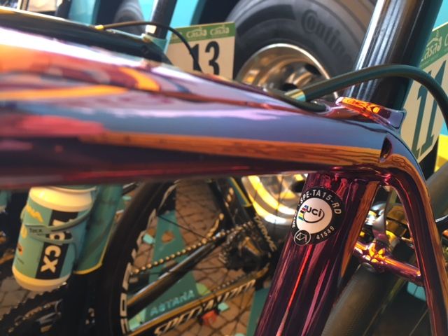 The glossy paintjob