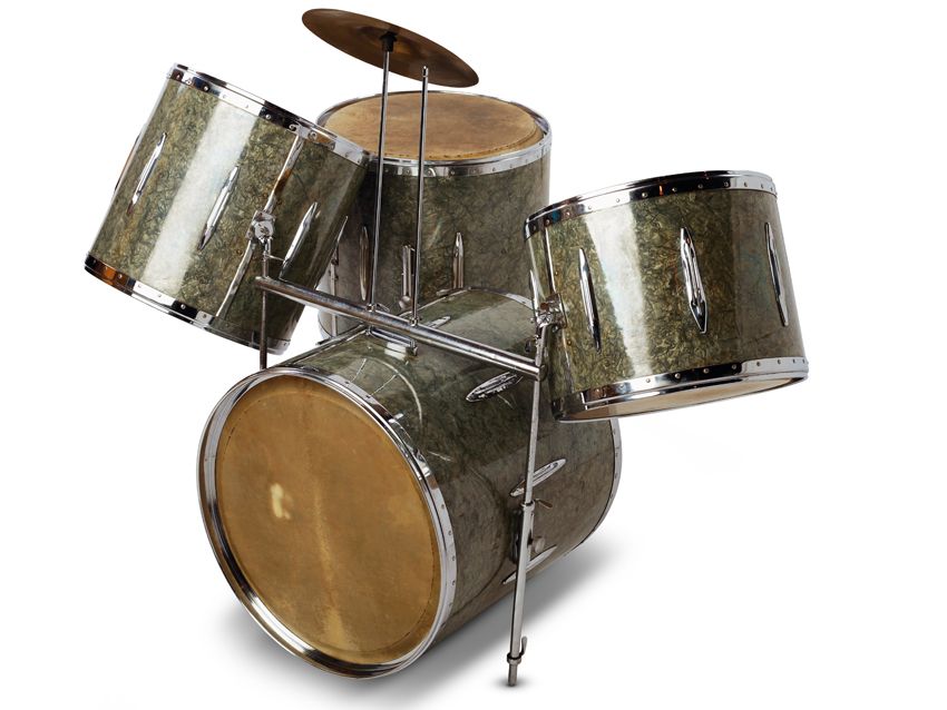 Vintage drum gear Reno Pressure Ring Drum Kit MusicRadar