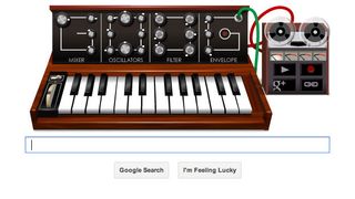 Playable Moog synthesiser in new Google doodle