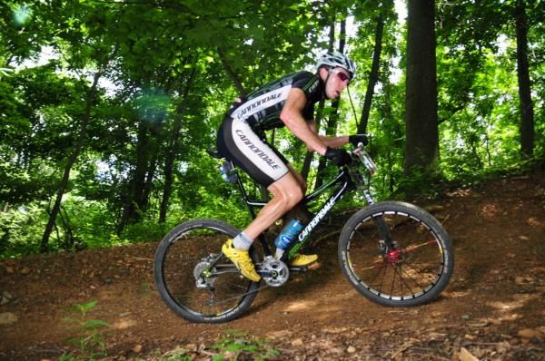 Jeremiah Bishop (Cannondale) on his way to victory