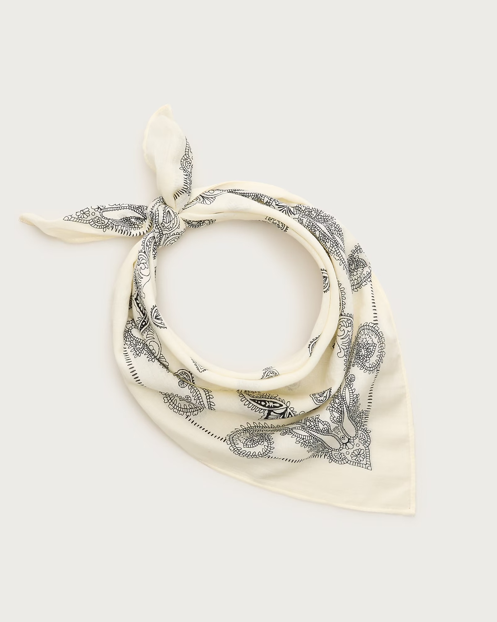 J.Crew, Printed Lightweight Cotton Scarf