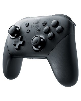 Nintendo Switch Pro Controller render with space