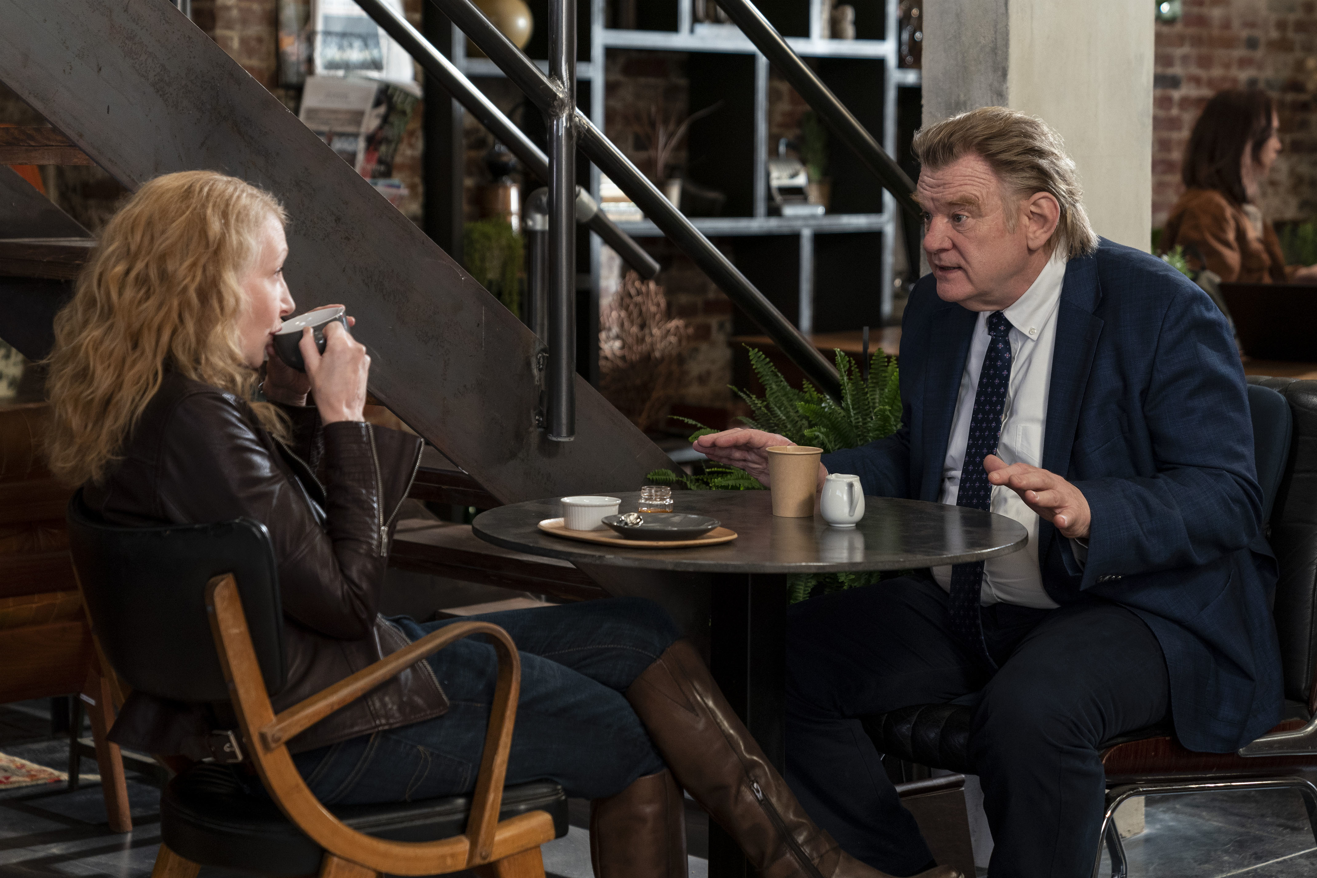 TV tonight Patricia Clarkson and Brendan Gleeson star