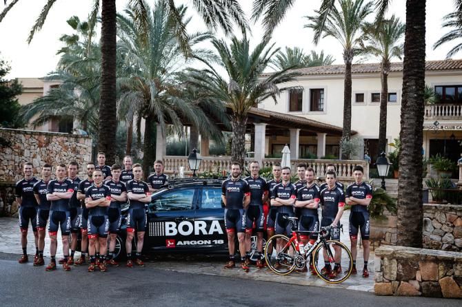 Bora-Argon 18 team camp.