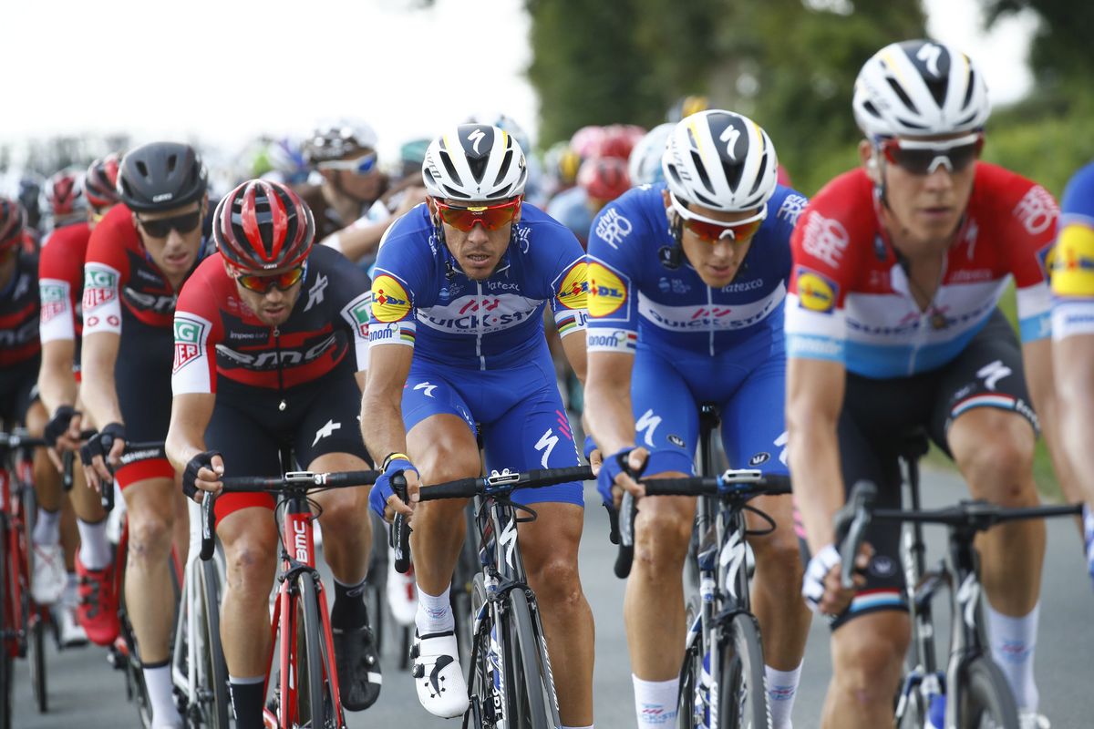 Quick-Step Floors tried to split the peloton