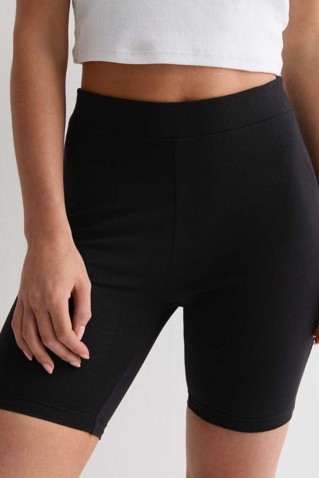 New appearance petite 2 bags black bicycle shorts