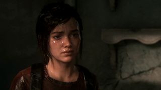 A wet glitch in The Last of Us Part 1