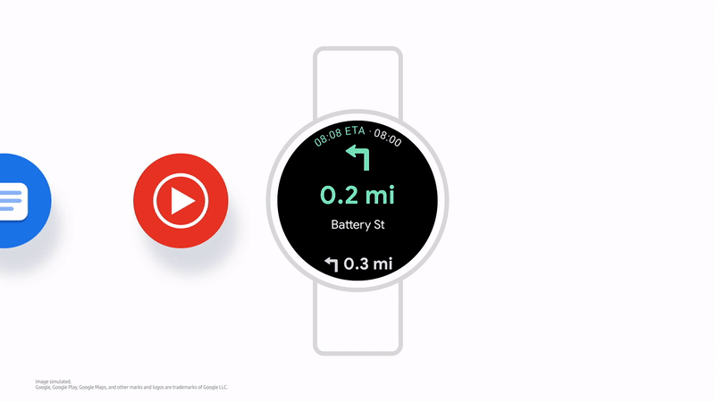 Samsung Wear OS One UI Watch Google Apps