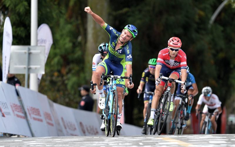 Mykhaylo Kononenko (Kolss) wins the opening stage