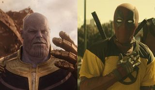 Avengers: Infinity War and Deadpool 2 side-by-side