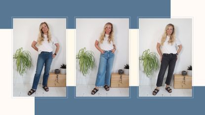 Antonia Kraskowski tries on the best slimming jeans 