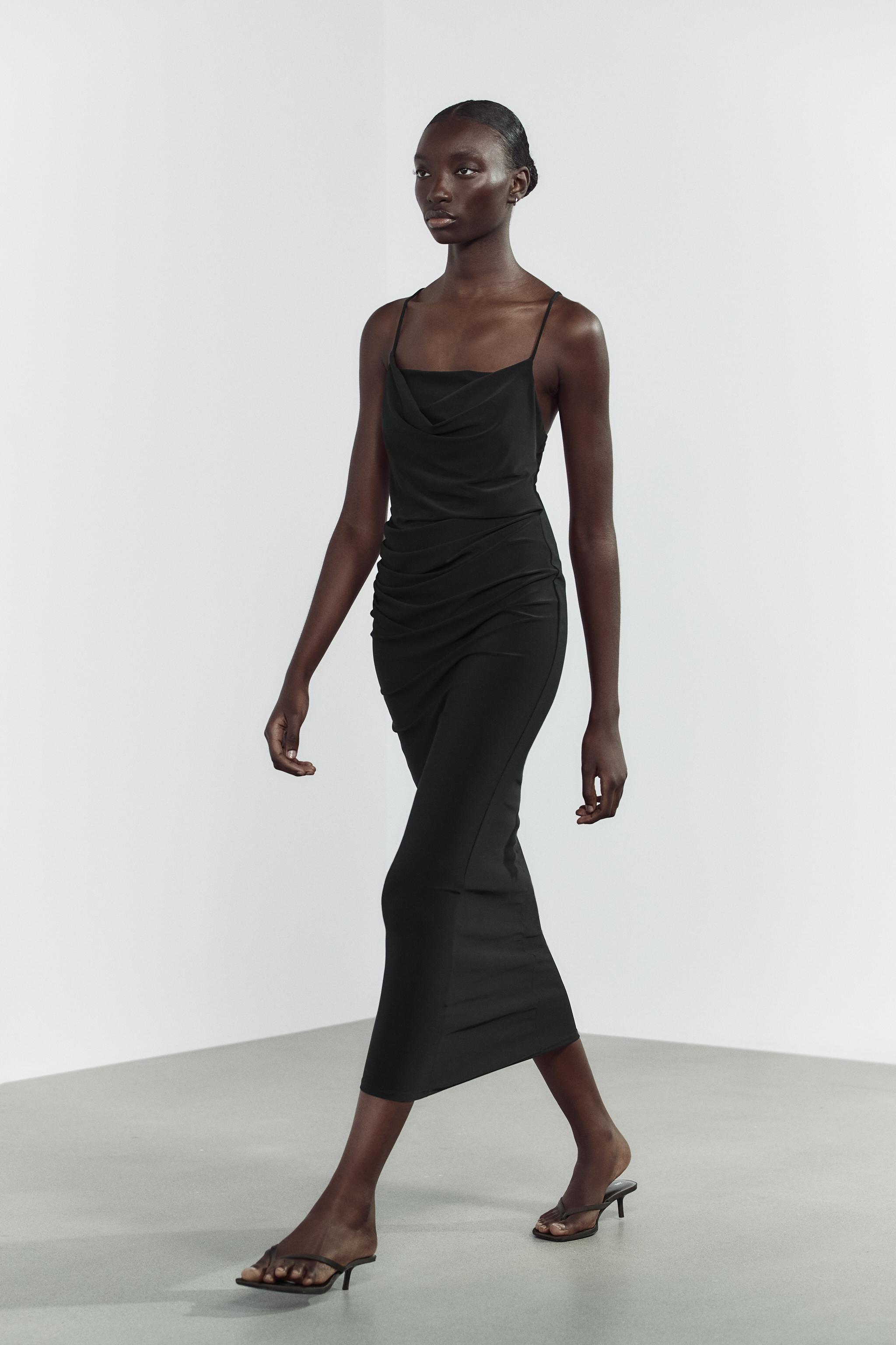 Ruched Midi Dress