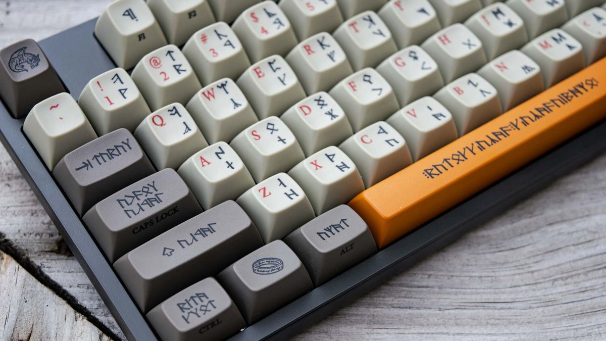 Drop + The Lord of the Rings ENTR keyboard review Tom's Guide