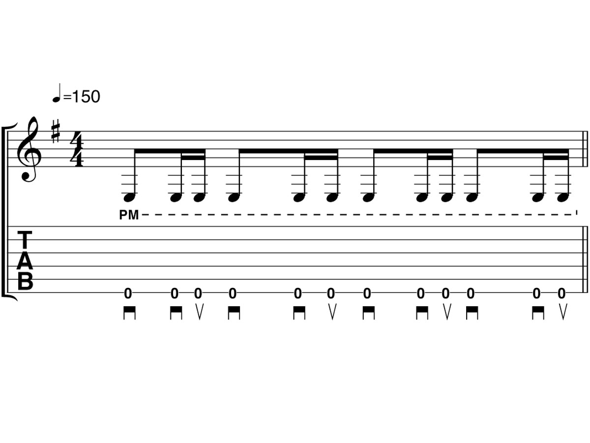 Riff name: Maiden Gallop