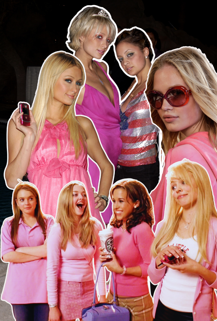 Image of the neon pink fashion trend 2026