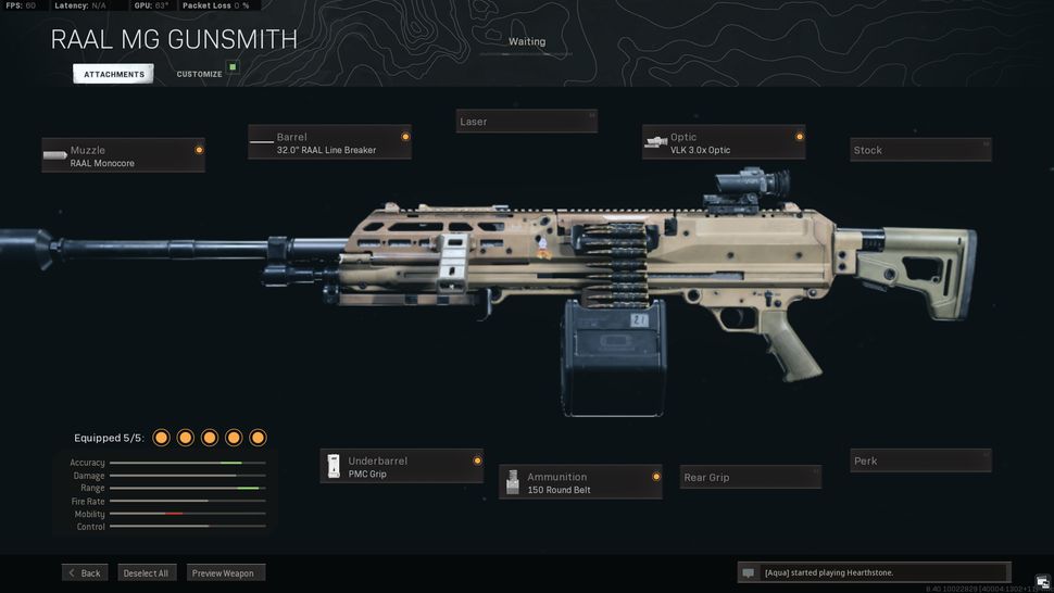 The Best RAAL MG Loadout For Warzone PC Gamer