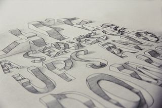 3D typography