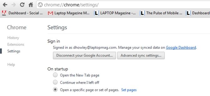 How to Open Multiple Tabs on Start Up with Chrome | Laptop Mag