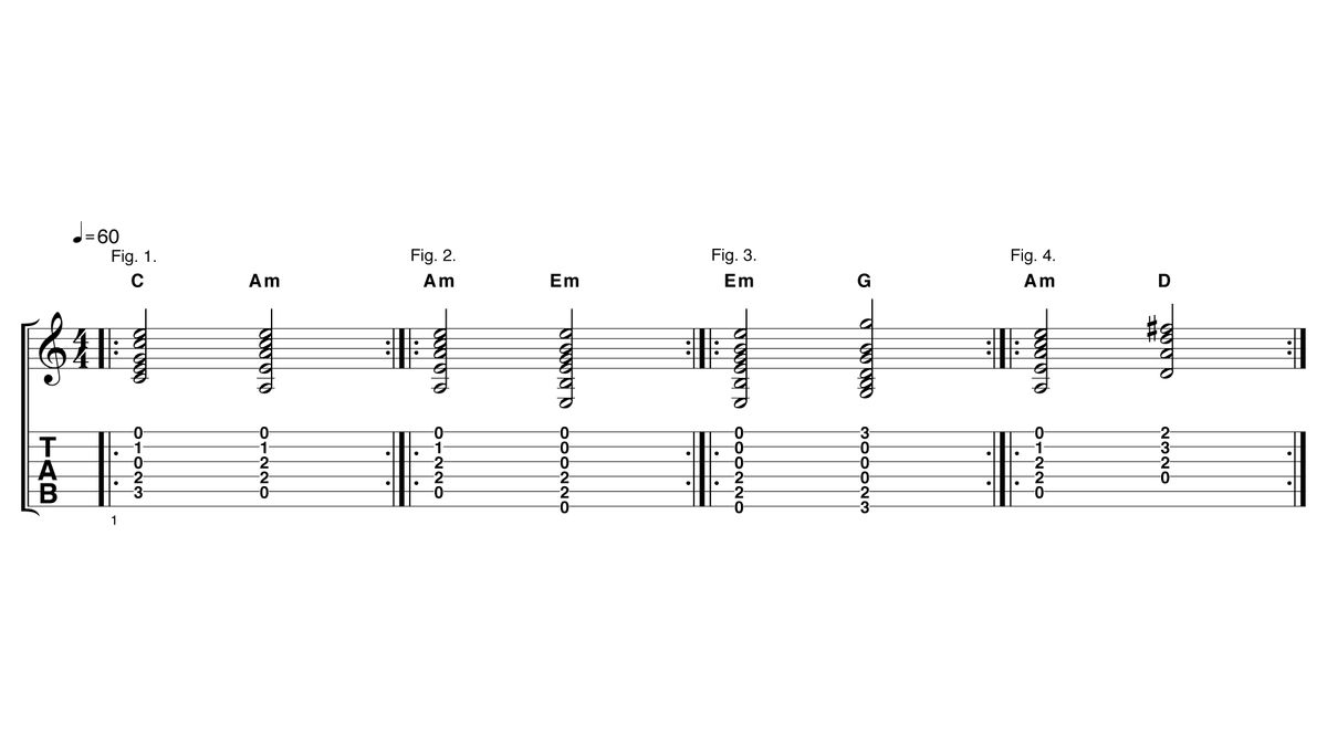 Chord change exercises