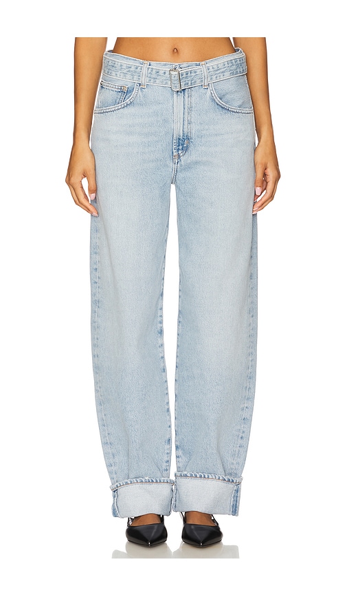 Cuffed Taper Jeans