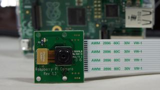 The Raspberry Pi camera board