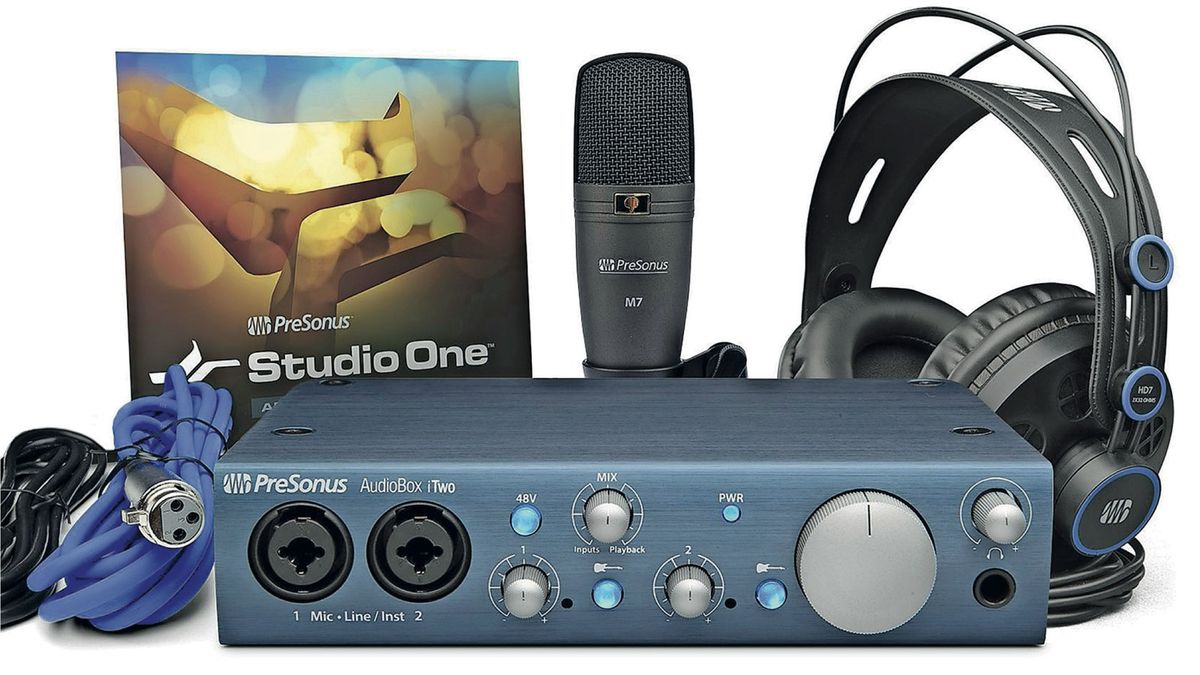 PreSonus AudioBox iTwo Studio Recording Kit review | MusicRadar
