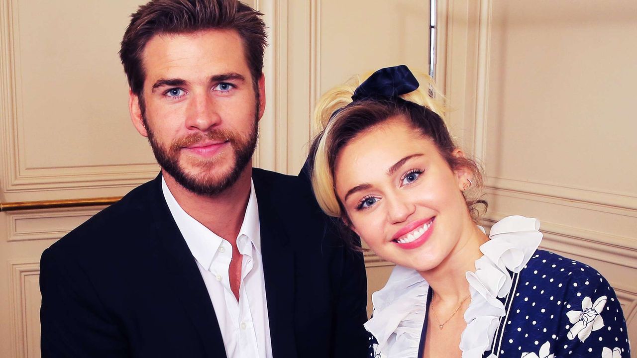 Liam Hemsworth and Miley Cyrus