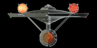 The Enterprise designed by Walter 'Matt' Jefferies, has become a hugely popular design. For over 40 years it has inspired generations of designers in many fields from the plastic model hobbyist to CGI modelling