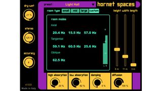 Spaces lets you choose from a selection of preset rooms or create your own.