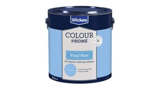 Best paints for kids' rooms for easy application: Wickes Colour @ Home Vinyl Matt Emulsion Paint