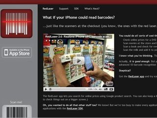 Barcode scanning apps such as red laser are set to become ubiquitous in 2010