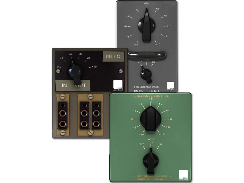 The Brilliance Pack contains three vintage EQs.