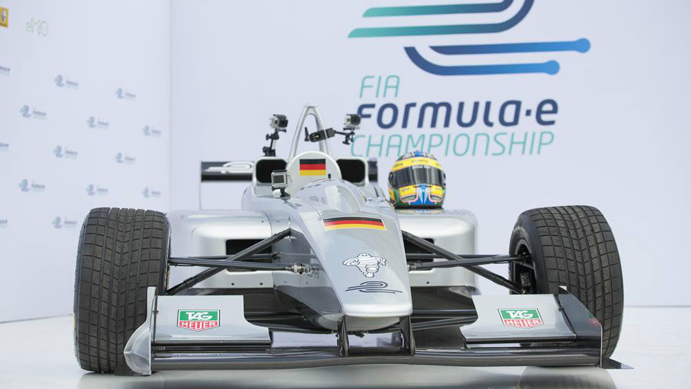 Formula E treated to angelic Halo wireless race car charging