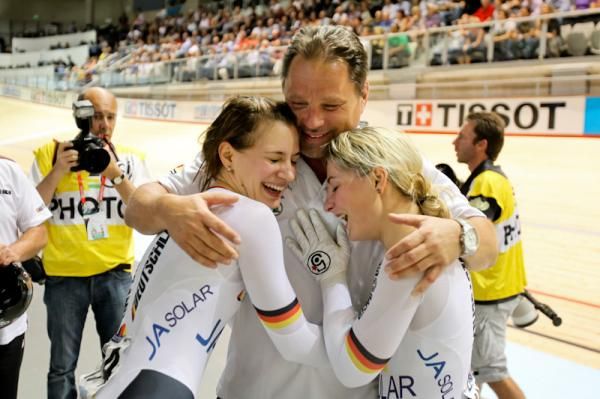 Vogel and Welte were over the moon with their win.