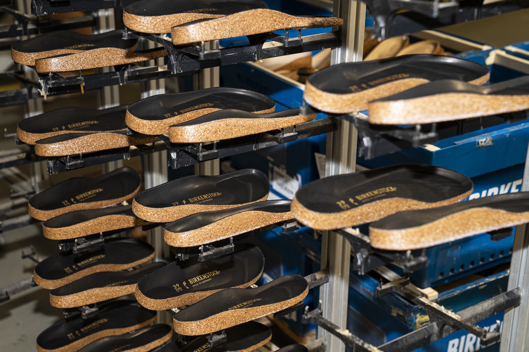 Inside Birkenstock G&amp;ouml;rlitz factory
