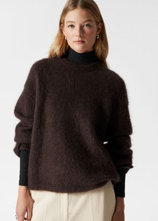 Mohair-Blend Jumper