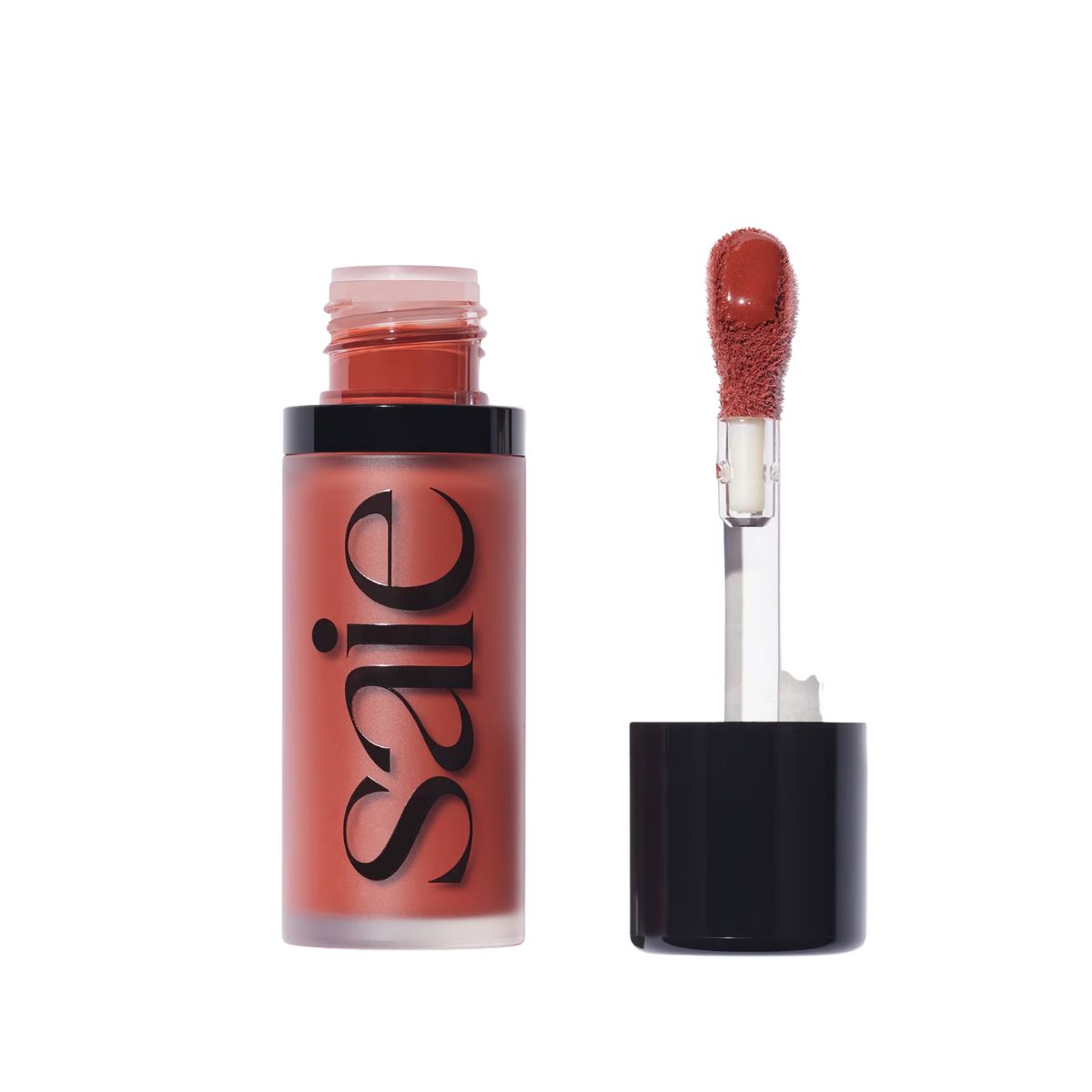 Saie Dew Blush Liquid Cheek Flush in Spicy