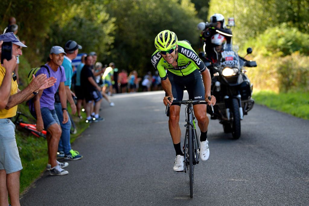 Mikel Iturria races to the team's second ever Vuelta stage victory in 2019
