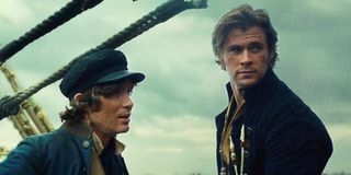 Cillian Murphy and Chris Hemsworth in In the Heart of the Sea