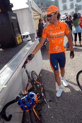 Iban Mayo (Euskaltel) reclaims his steed