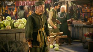Avatar: The Last Airbender. James Sie as Cabbage Merchant in season 1 of Avatar: The Last Airbender.