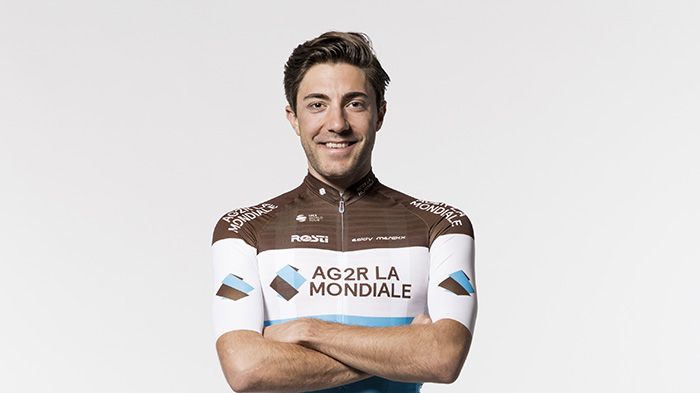 Larry Warbasse in his AG2R-La Mondiale jersey