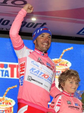 Joaquim Rodriguez Oliver (Katusha Team) took the maglia rosa back with a swift attack