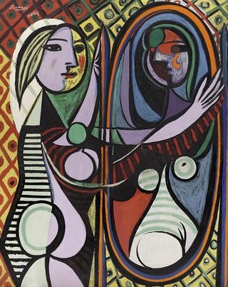 Picasso, Pablo (1881-1973): Girl Before a Mirror (Boisgeloup, March 1932). New York, Museum of Modern Art (MoMA)