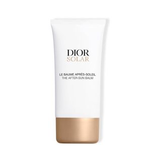 Dior Solar Le Baume Apres-Soileil in a white squeeze tube bottle with a gold colour cap.