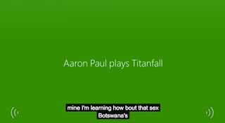 YouTube closed captioning for Titanfall