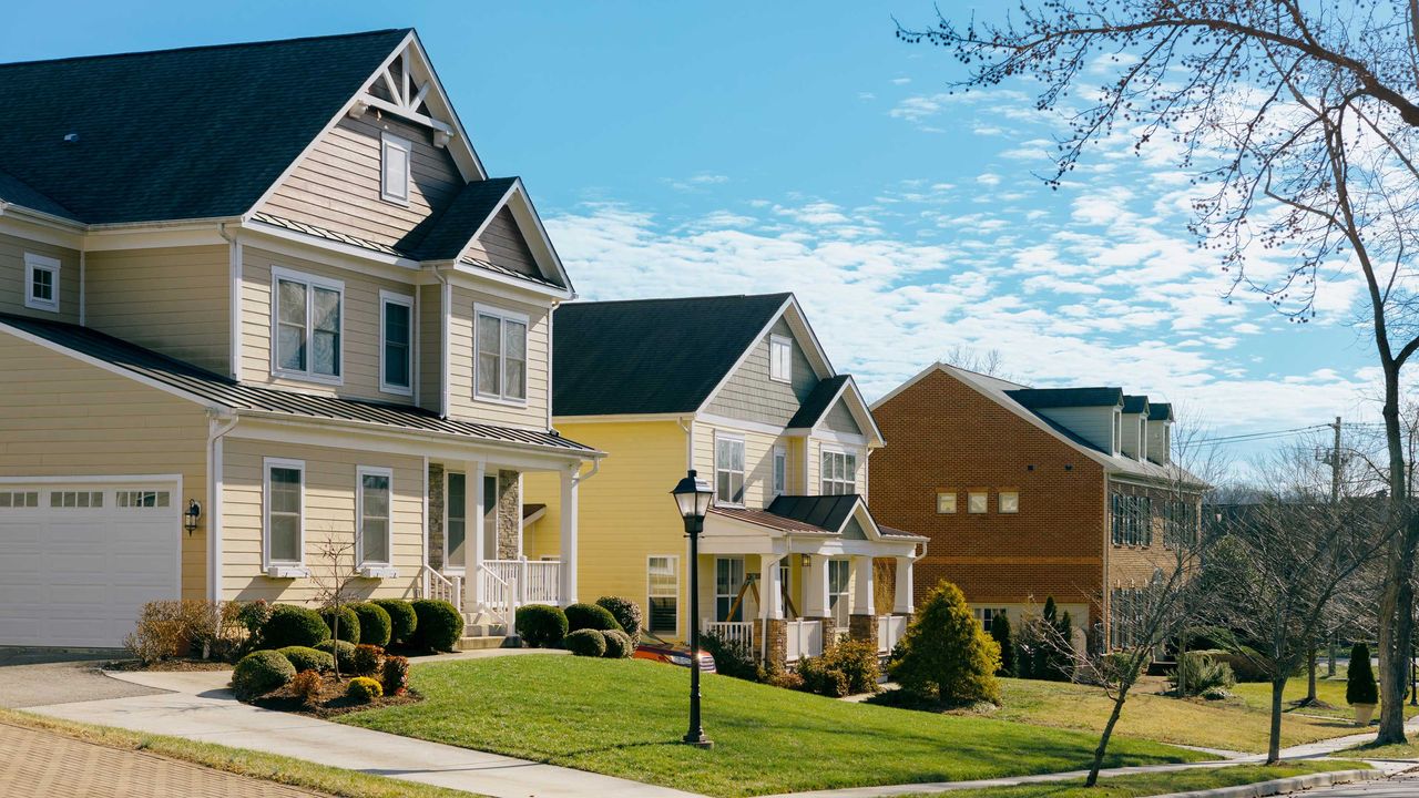 house exterior in winter